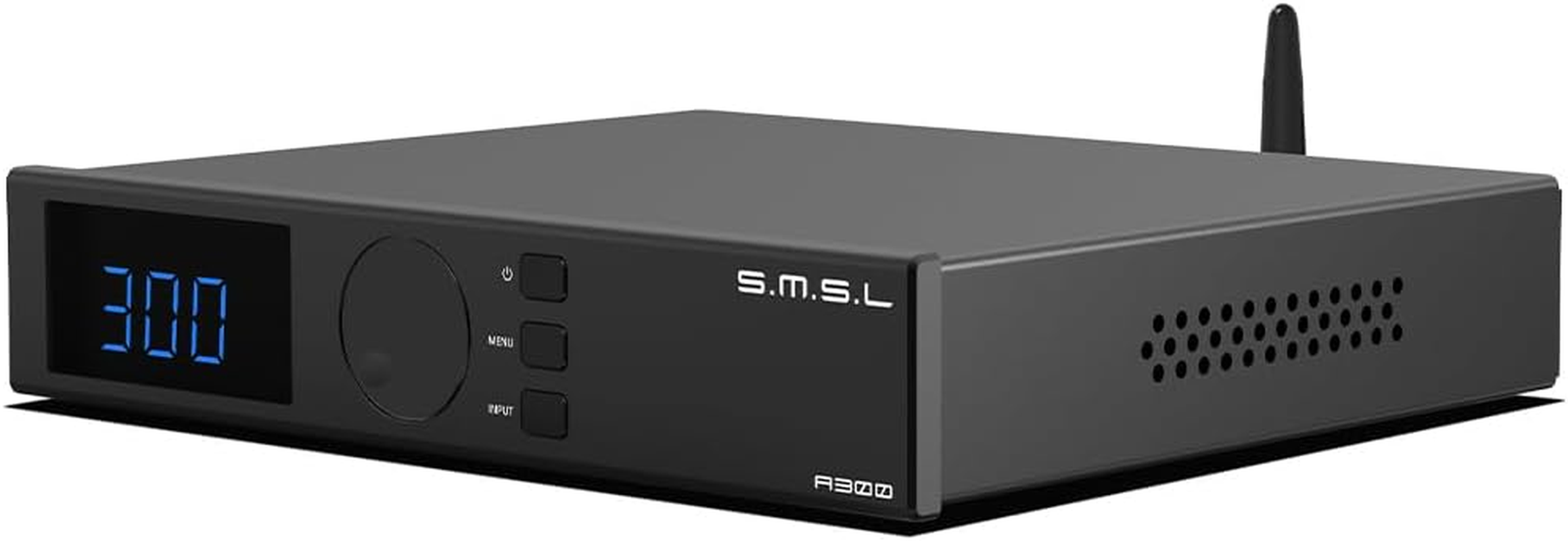 SMSL A300 Hifi Power Amplifier, Class D Integrated Amp SDB Sound Effects Hi-Res Audio Receiver, RCA, Bluetooth 5.0, USB Input, 165W X 2 THD+N 0.004% (With Remote Control) image number 4