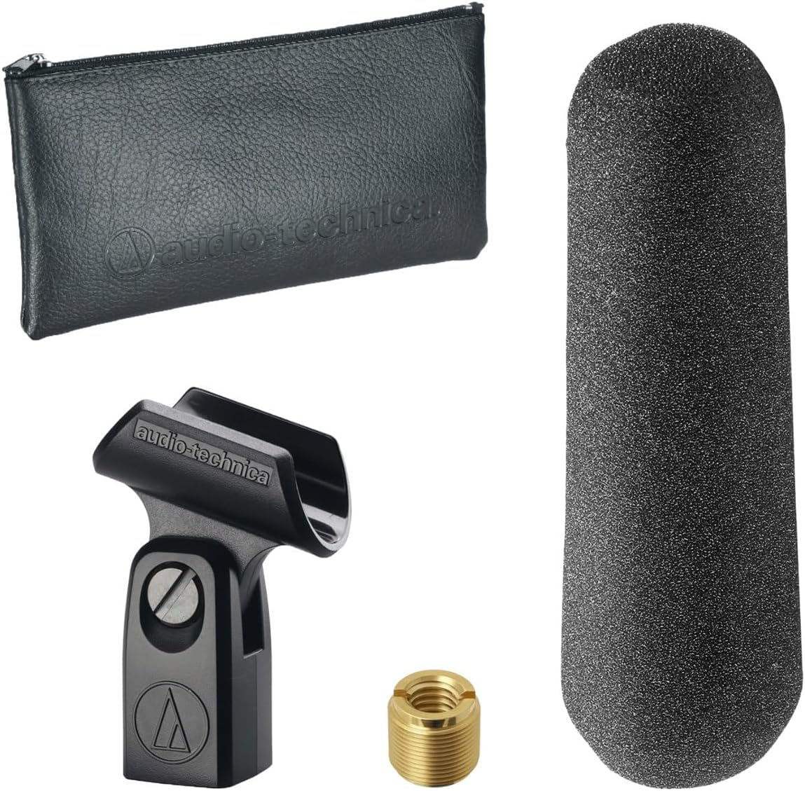 Audio Technica AT875R Line/Gradient Shotgun Condenser Microphone, Black, 9.5 X 5 X 2.75 Inches image number 3