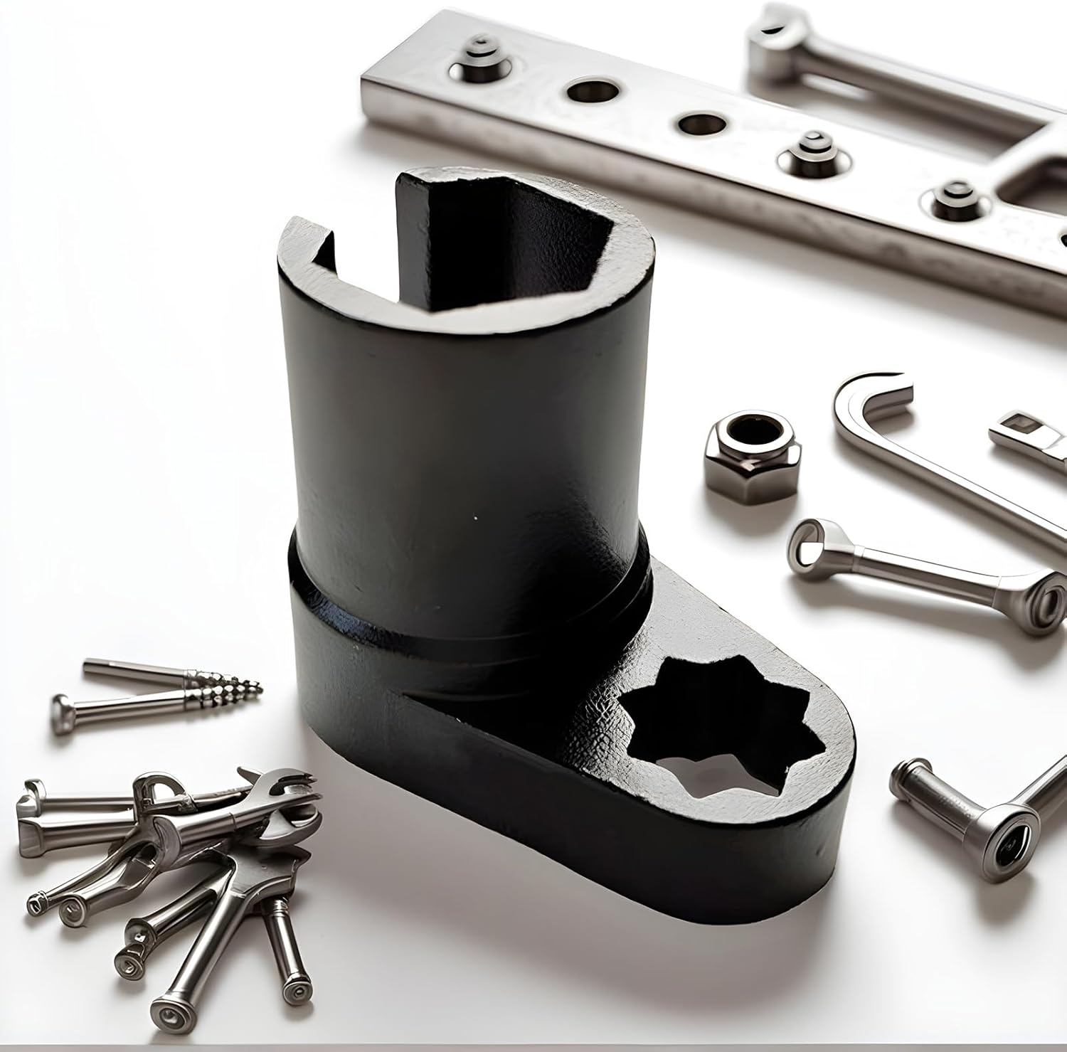 Oxygen Sensor Socket,Auto Oxygen Sensor Removal Tool | Non-Slip Maintenance Accessory for Mechanics, Engine, Car, Automotive