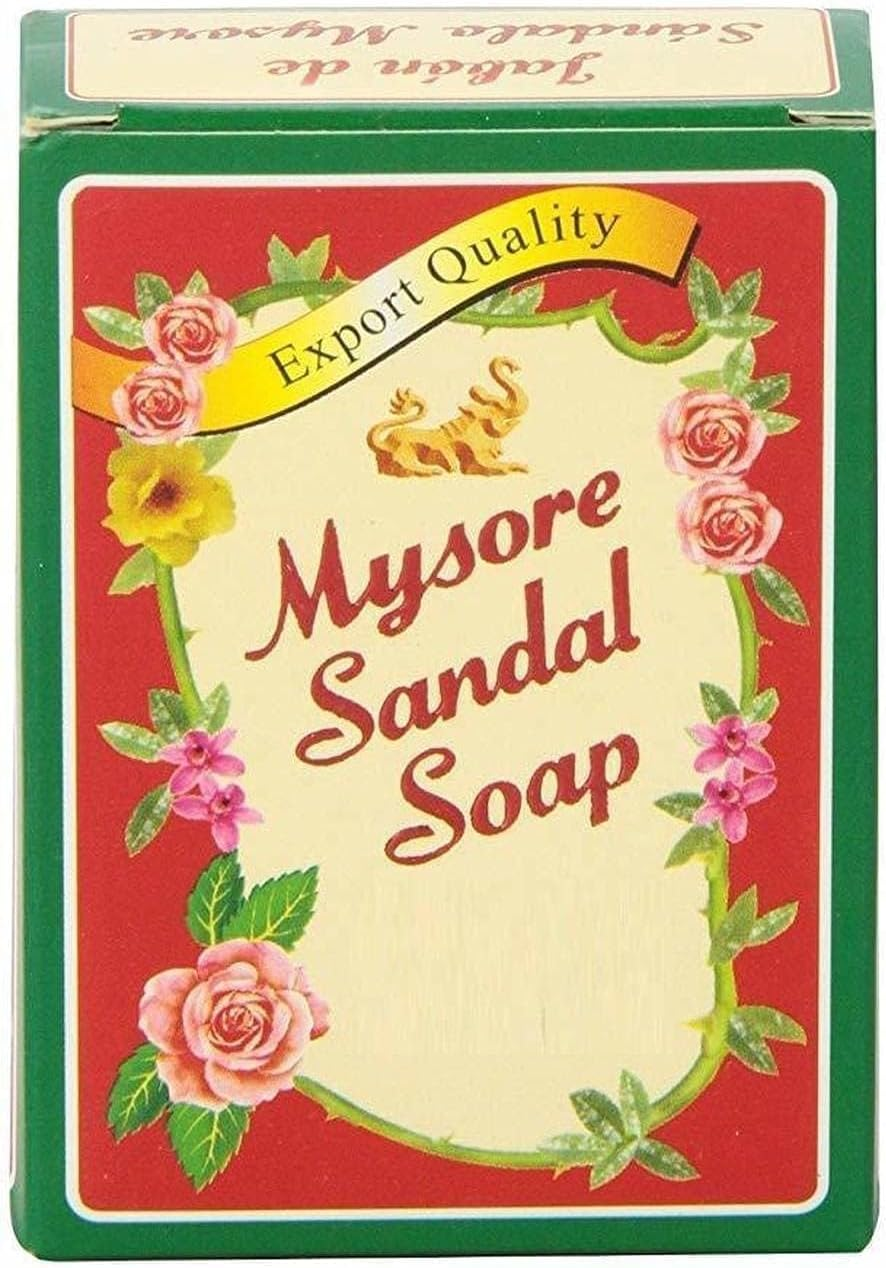 Mysore Sandalwood Sandal Soap 125G (Pack of 4)