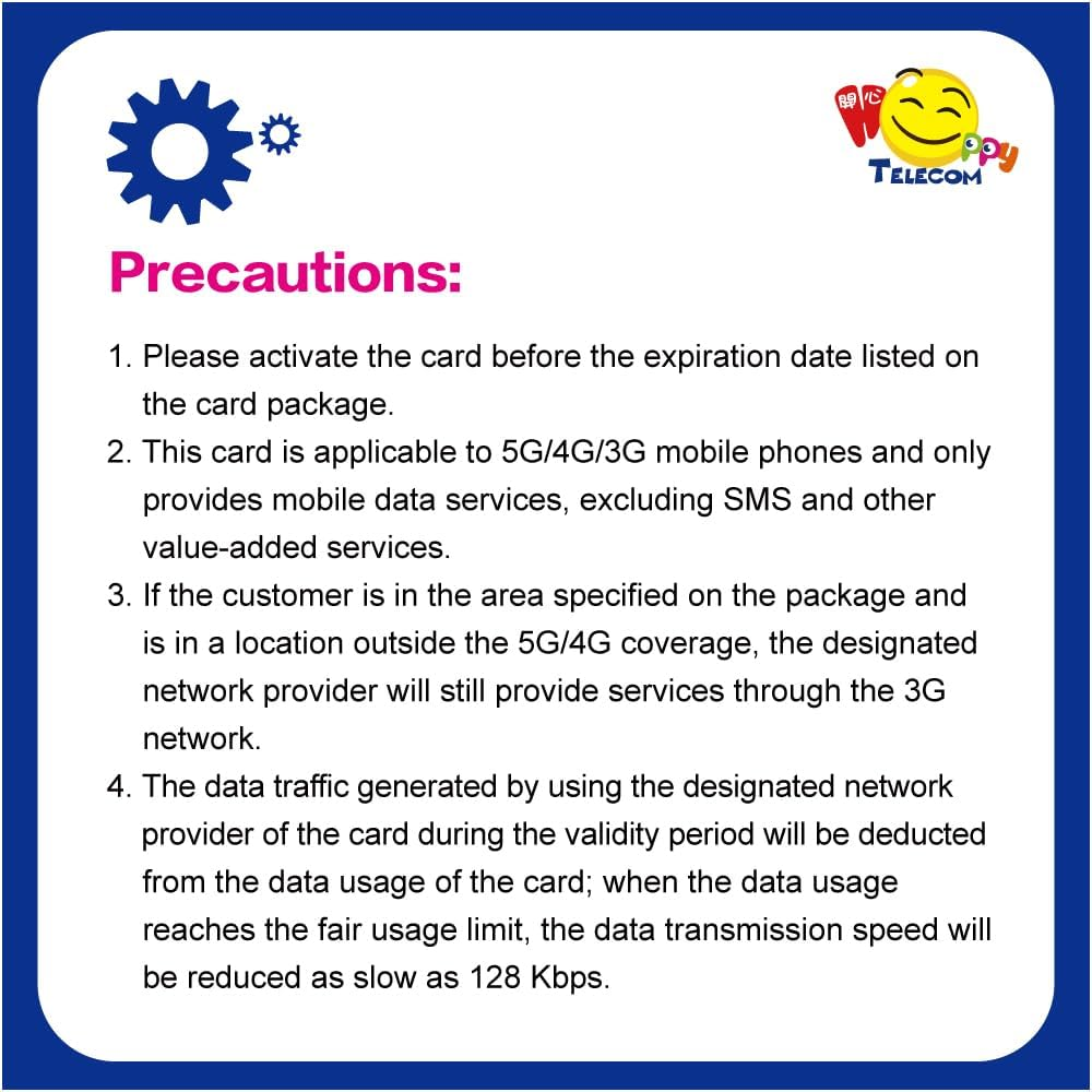 Happy 5G Singapore Sim 15 Days Unlimited Data Travel Sim Card | No Daily Limit | 8GB of 5G High-Speed Data Then 128Kbps | Easy Activation | No Registration image number 4