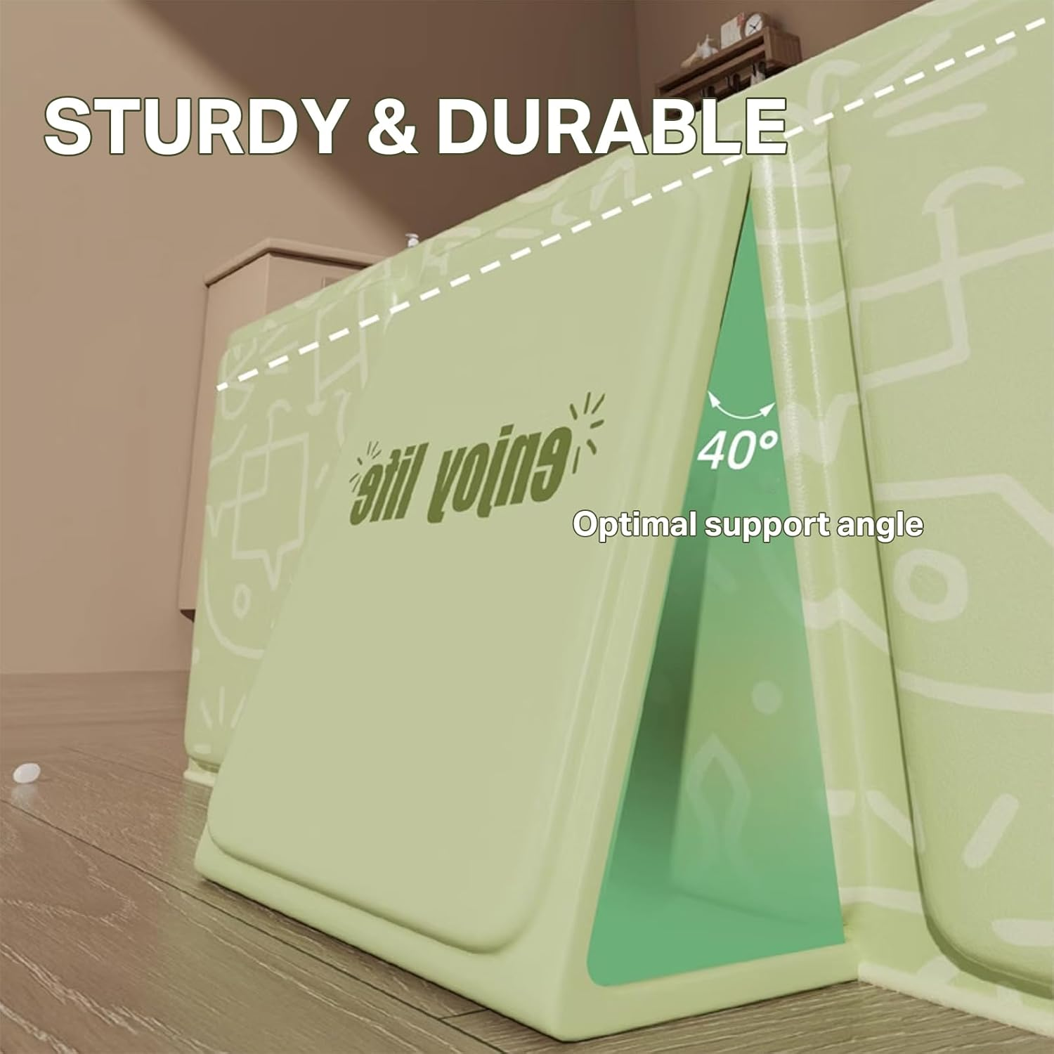 Portable Baby Bathtub, Foldable Tub for Shower, Collapsible Travel Tub to Toddler 70&times;75Cm (Green)