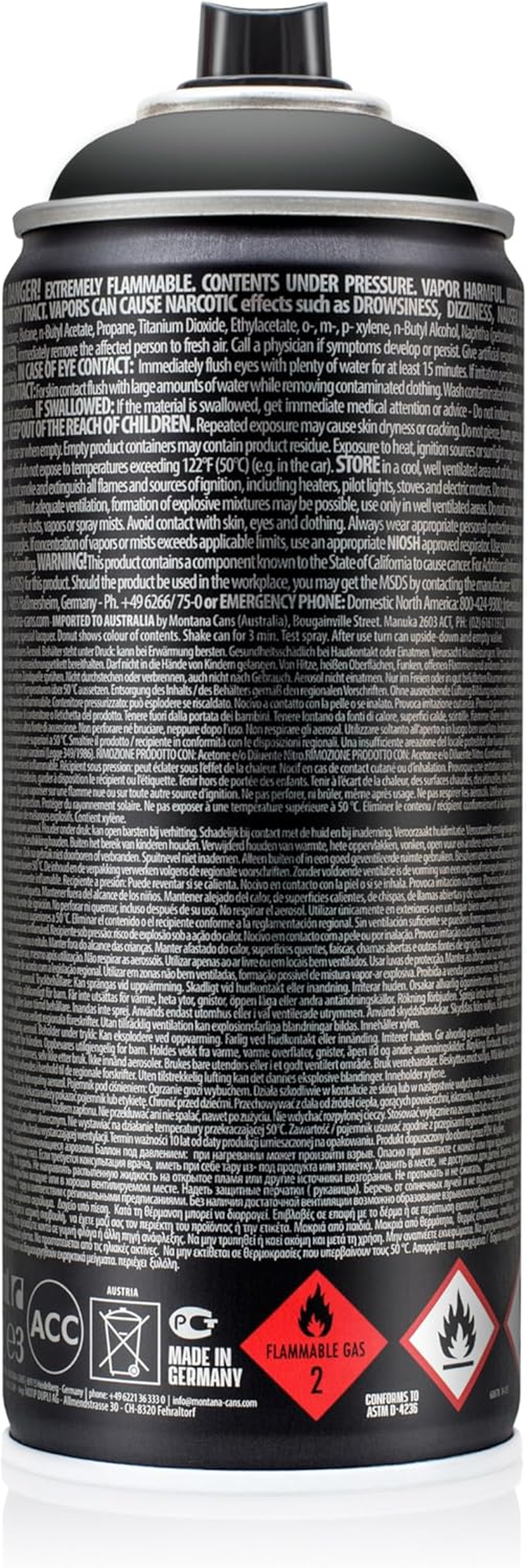 MONTANA BLACK CAN - BLACK 400ML image number 2