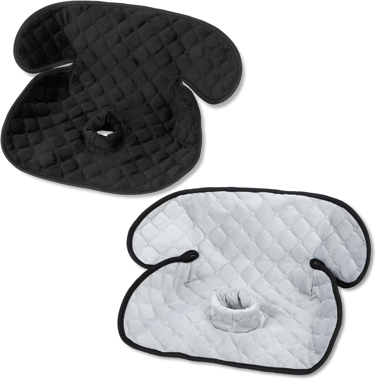 Piddle Pad Car Seat Protector, Bicyclestore Waterproof Liner Potty Training Pads Machine Washable Toddlers Car Seat Baby Infants Saver Cover Mat for Child Stroller, Dinner Chair (Black 2 Pack)
