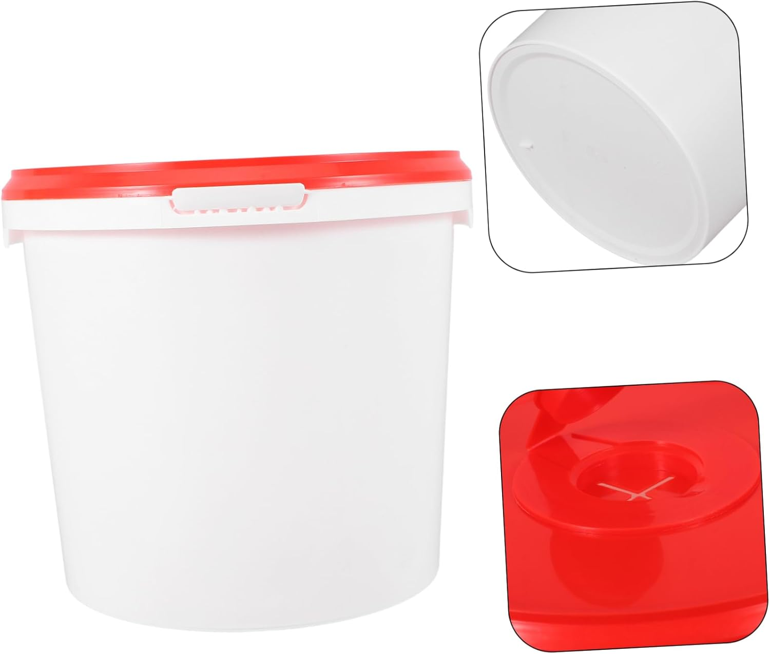 Wet Wipes Bucket Travel Wipe Dispenser Refillable Holder for Car Bathroom Use image number 5