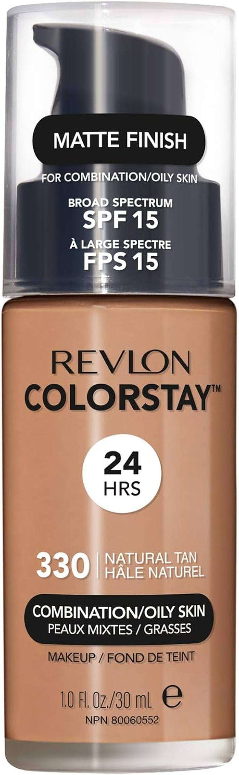 Revlon Colorstay Liquid Makeup for Combination/Oily, Natural Tan image number 6