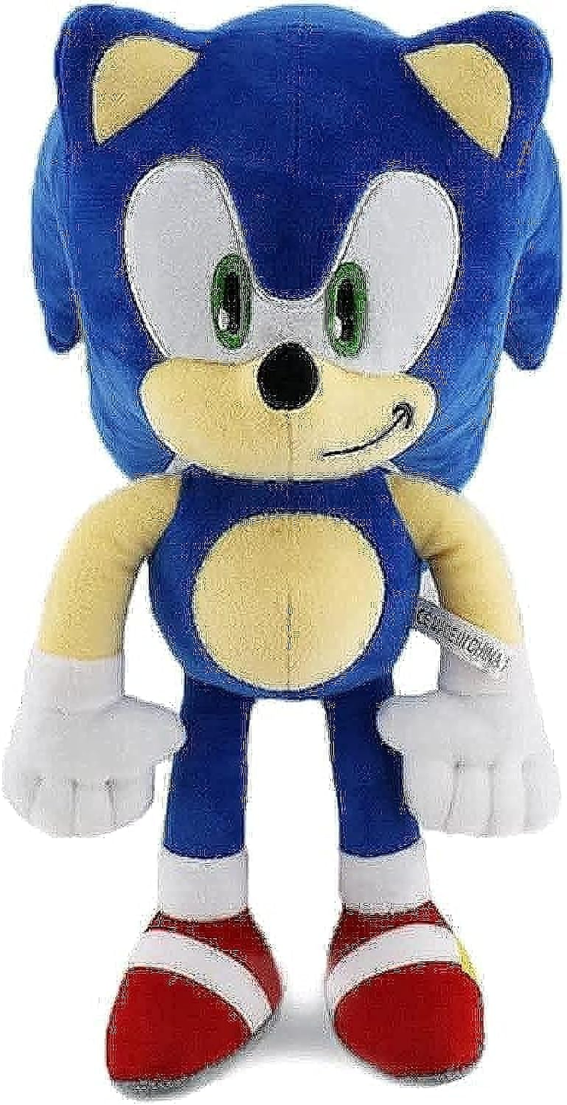 For Sonic 11.8" Plush Toys, for Knuckles Shadow Tails Plush Doll Toys Gifts for Boys and Girls Cartoon Character Plush Children (Shadow)