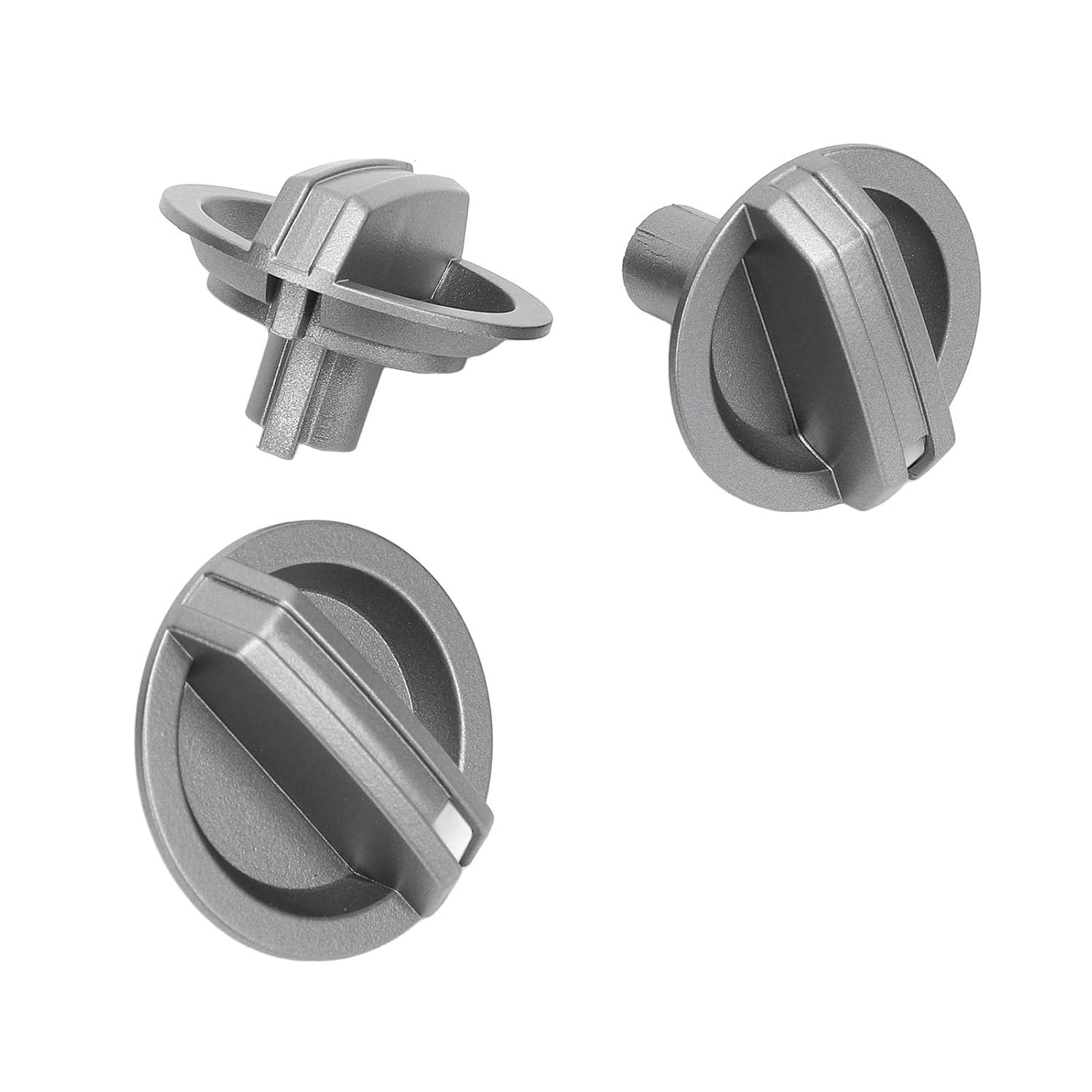 AC Climate Control Knob, 3PCS AC Heater Fan Control Knob Switch AC Heater Fan Control Knobs AC Temperature Control Knob UB9B 61-195, 4980165, UB9B61195 for Ranger 2009-2012 image number 4