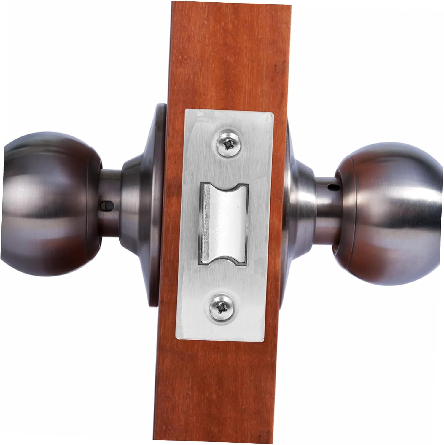 SEWACC Tubular Mortice Latch with Lever Handle Door Latch Hardware for Internal Doors 50Mm Backset with Screw Stainless Steel Finish image number 1