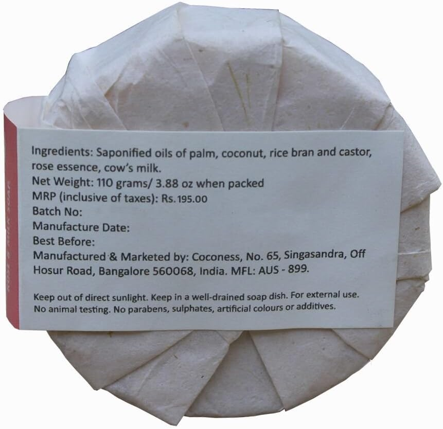 Coconess Rose & Milk Soap