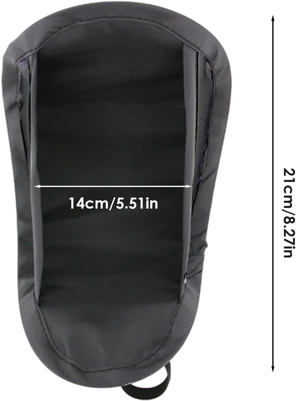 Phone Umbrella for Sun | Phone Sun Shade | Shield for Cell Phones, Stand, Mobile Holder, Glare Blocking, Car, Motorcycle, Bike - Black image number 4