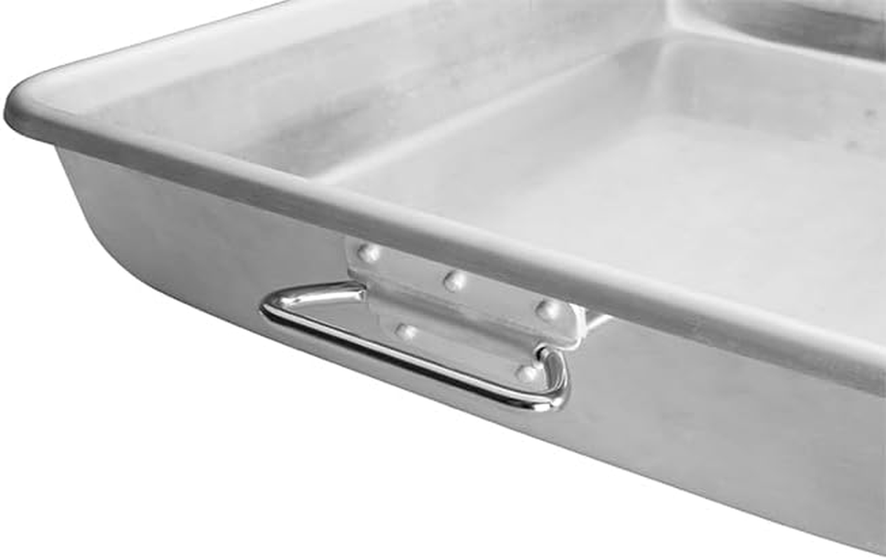 Winware Bake and Roast Pan 26 Inch X 18 Inch X 3-1/2 Inch with Handles image number 2