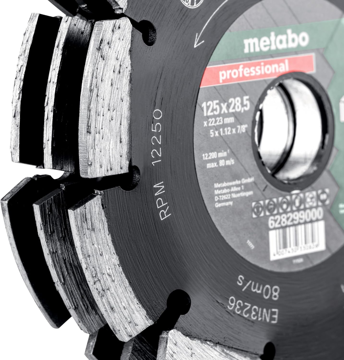 Metabo 628299000 Wall Chaser Blade image number 5