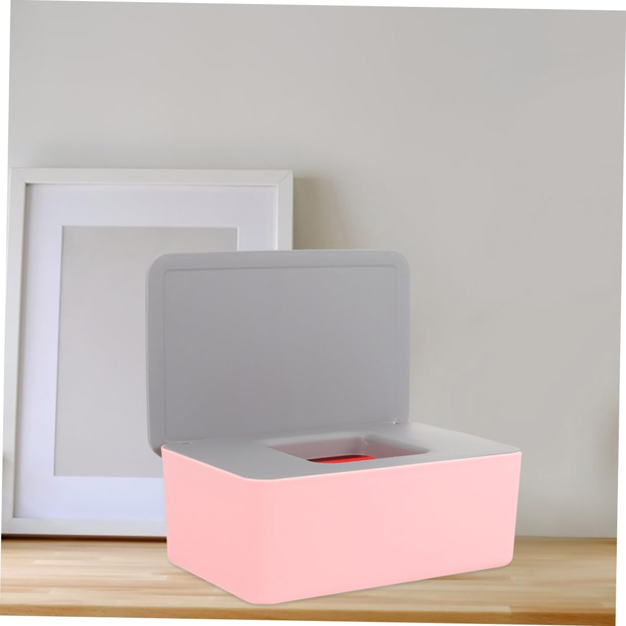 2Pcs Wet Napkin Storage Box Portable Wet Wipes Holder Wipes Container Tissue Supply Sealed Airtight Stylish Functional Large Capacity Robust image number 6