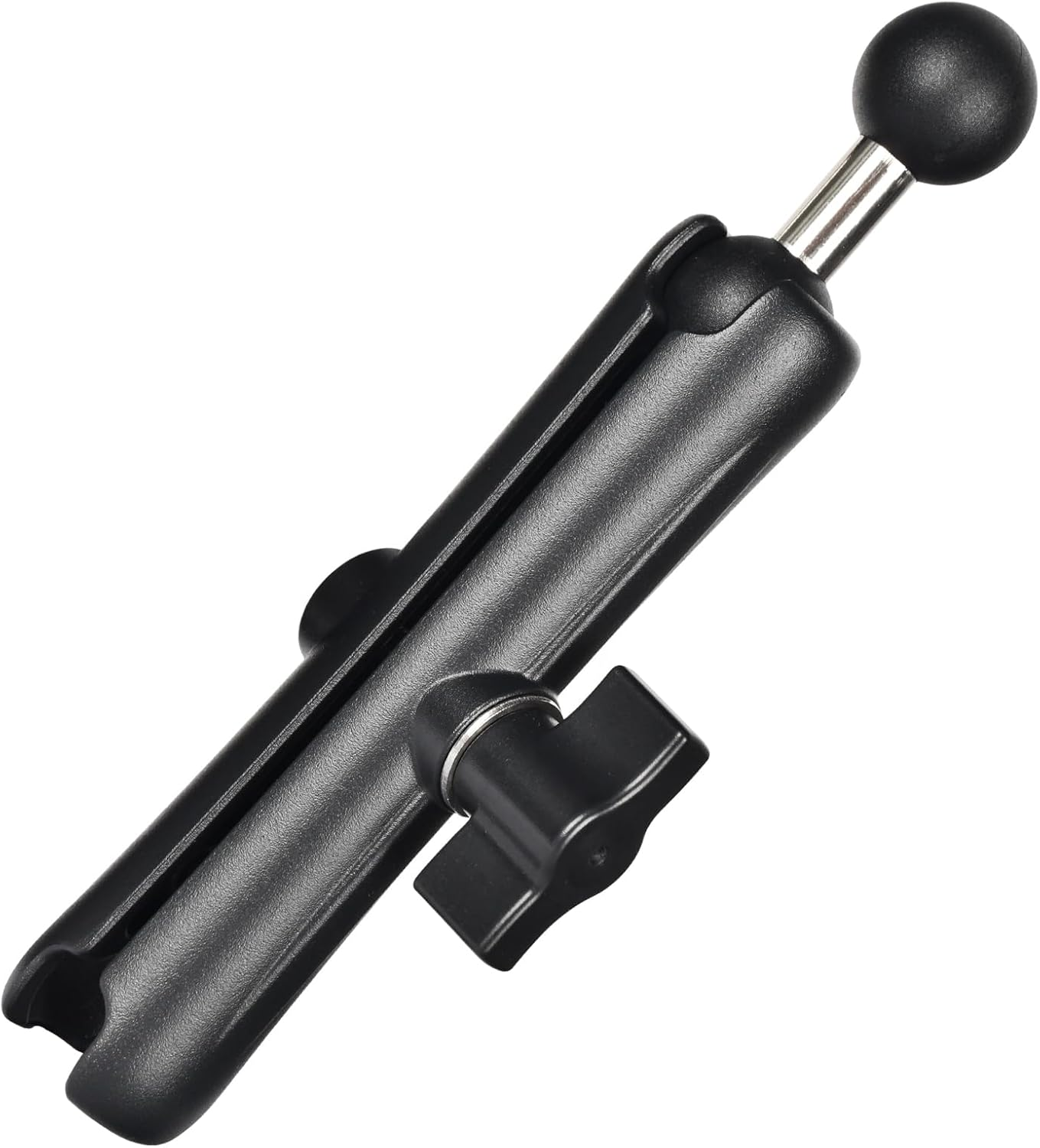 1" Double Socket Arm with Dual Ball Adapter, Aluminum Alloy Extension Arm for RAM B Size, Fits Motorcycle Phone Mount, Tablet Holder, GPS, Fish Finder, Boat,Car,Utv