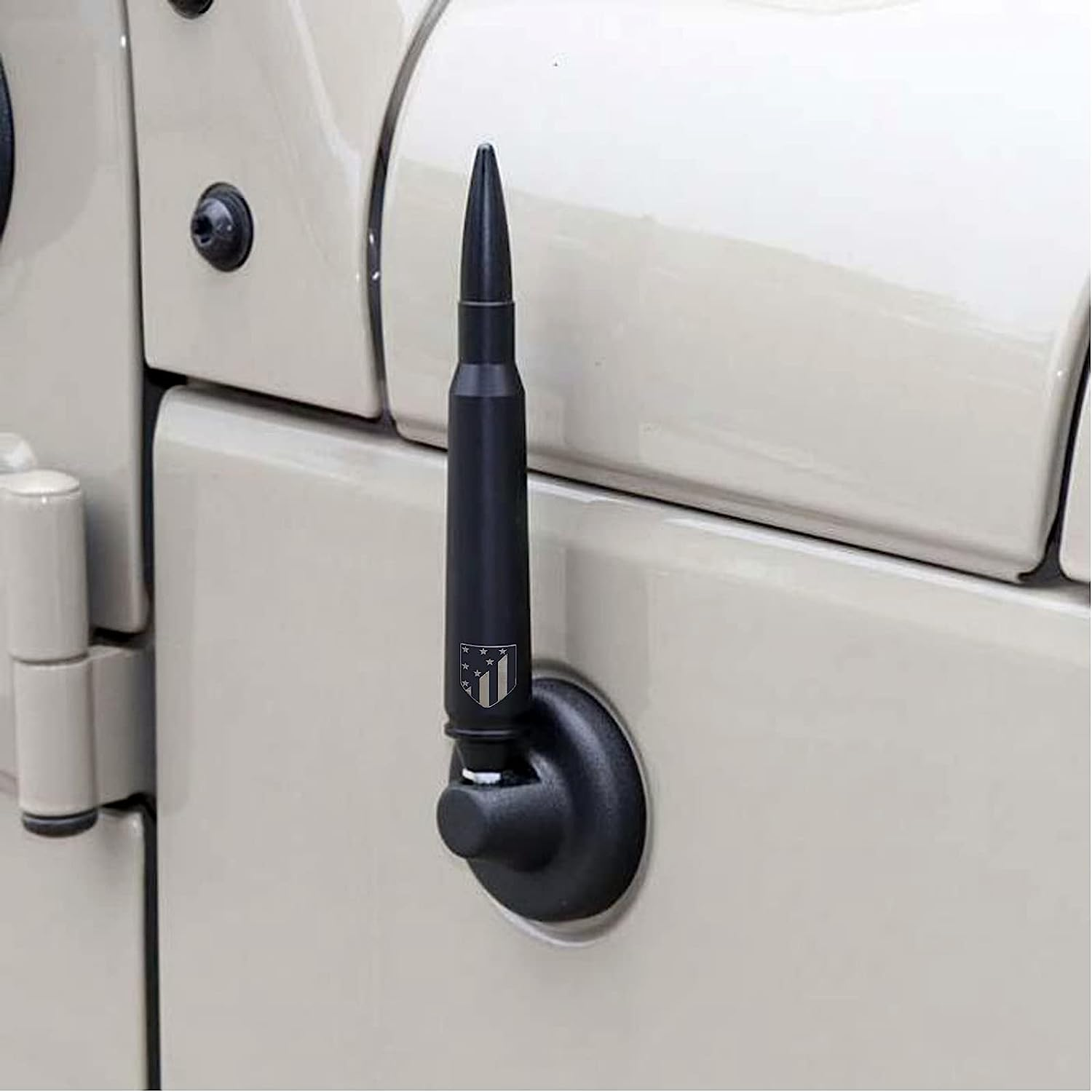 5.7 Inch Black Antenna Mast for JEEP WRANGLER JK/JL 2007-2022 GLADIATOR Sahara Rubicon Sport 2020-22