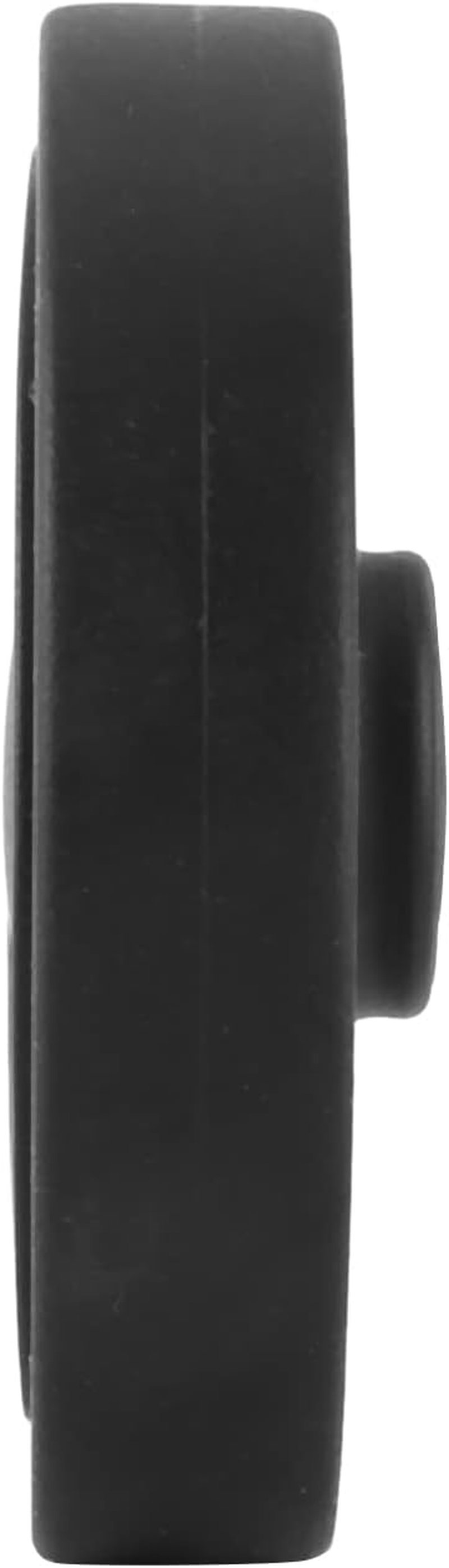 60Mmx15Mm Luggage Wheels Replacement Suitcase Replacement Wheels Luggage Suitcase Replacement Wear PU Black Pair image number 1