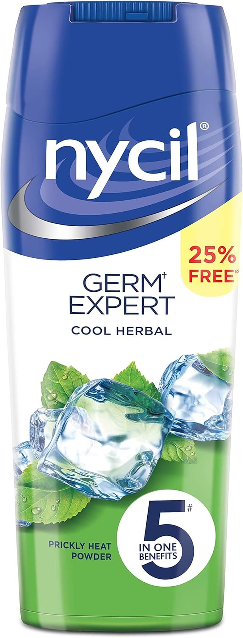 Nycil Cool Herbal with Neem & Pudina Prickly Heat Powder 150 Gm image number 2