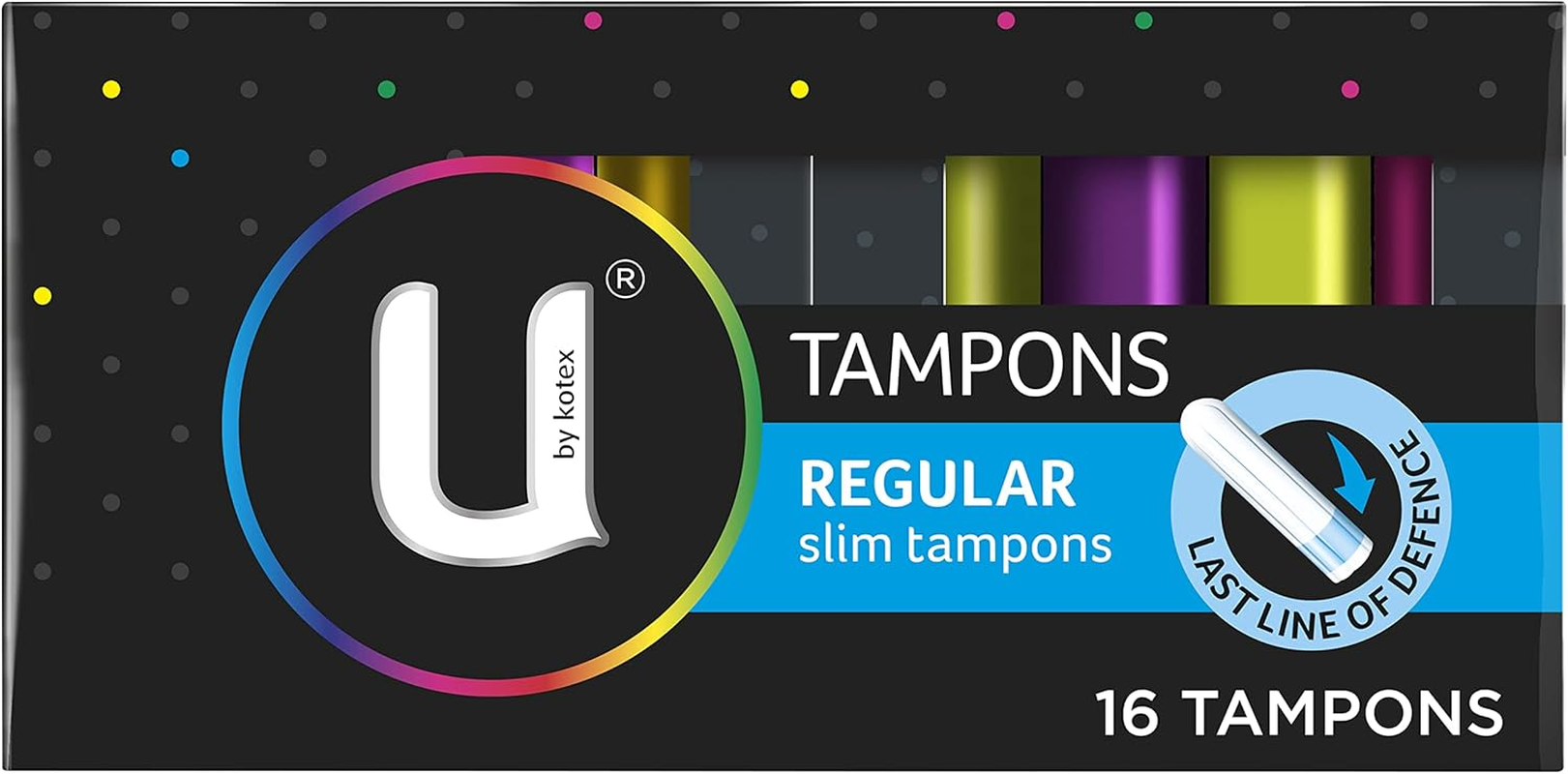 U by Kotex Tampons Regular 16 Pack image number 4