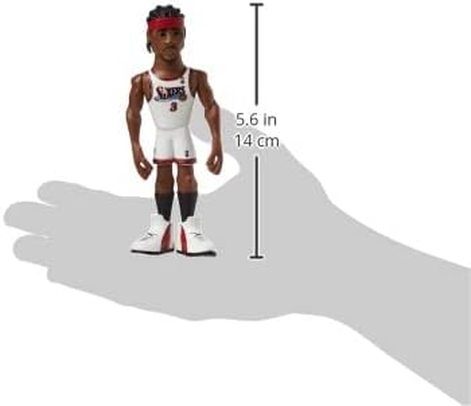 Funko Gold Legends NBA Basketball - Allen Iverson Philadelphia 76Ers Vinyl Figure, 5-Inch Height image number 6