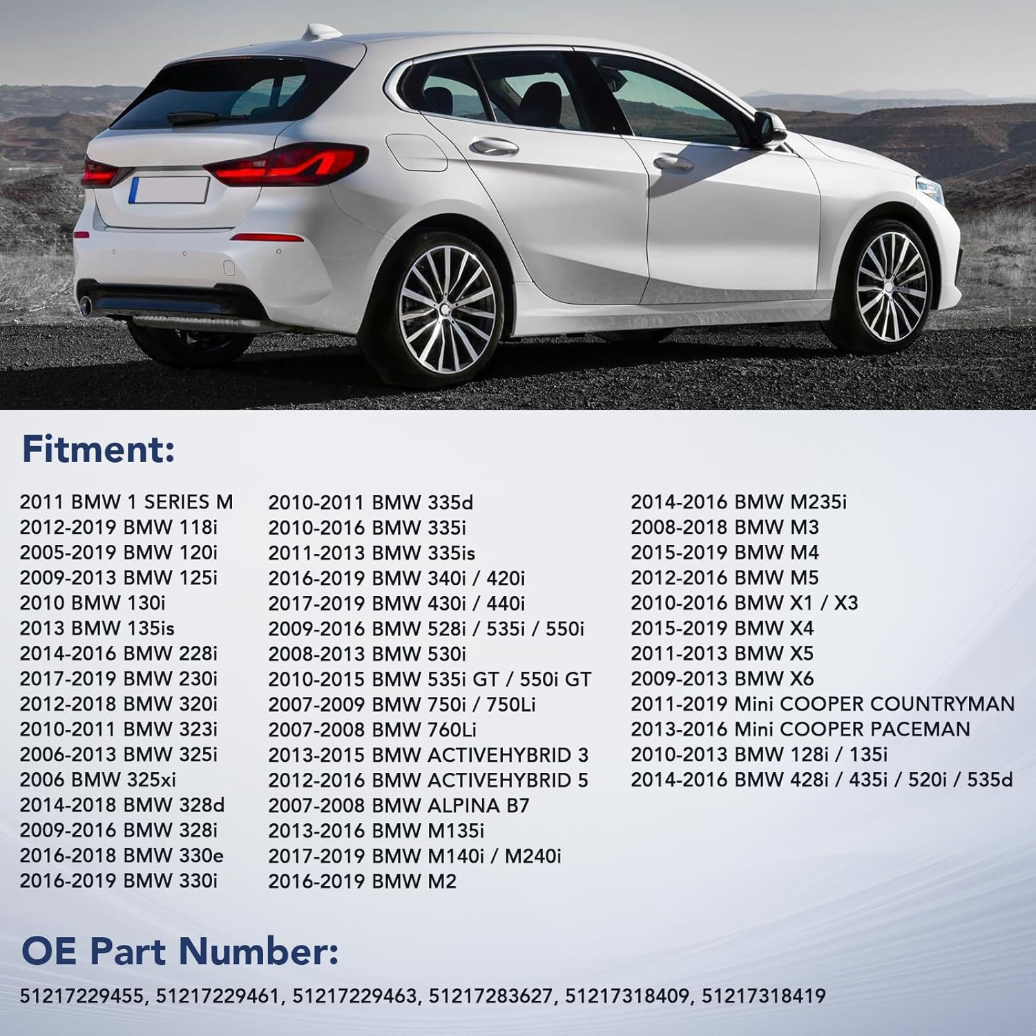 Power Door Lock Latch Actuator Front Left Driver Side Fit for 2007 2008 2009 2010 2011 2012 2013 2014 2015 2016 BMW 228I 230I 328I 320I 328D 325Xi 325I 335I 420I 428I 520I 535I 550I M3 M4 M5 X1 X3 image number 3