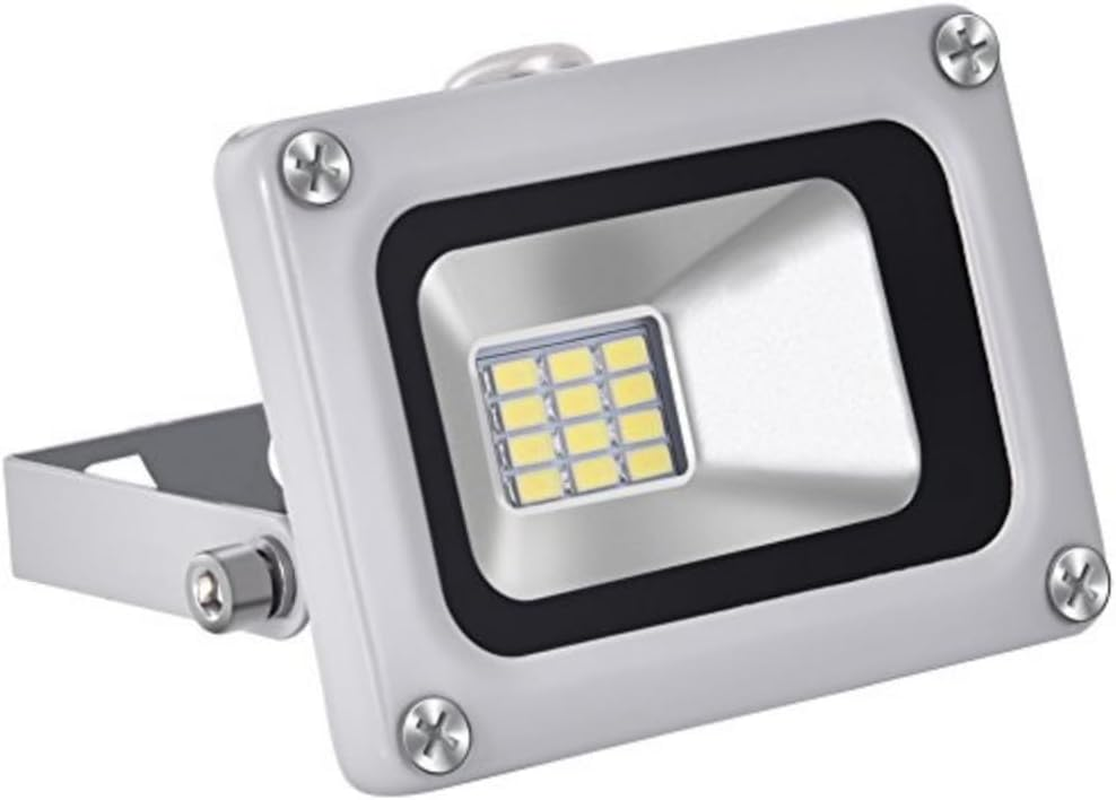 Papasbox LED Spotlight 12 V, 30 W LED Floodlight Super Bright 2400 LM Spotlight Outdoor Floodlight 3000 K Warm White, IP65 Waterproof Headlight for Garden, Yard, Patio, Square, Factory