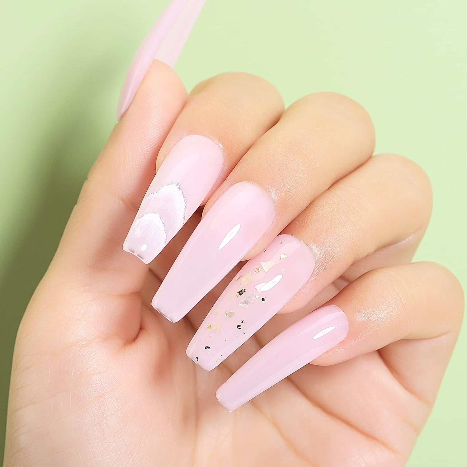 AIMEILI Neutral Colors Gel Nail Polish Soak off U V LED Hema Free Gel Nail Art DIY Gel Nail Manicure Kit Set of 4Pcs X 10Ml - Kit Set 23 image number 2