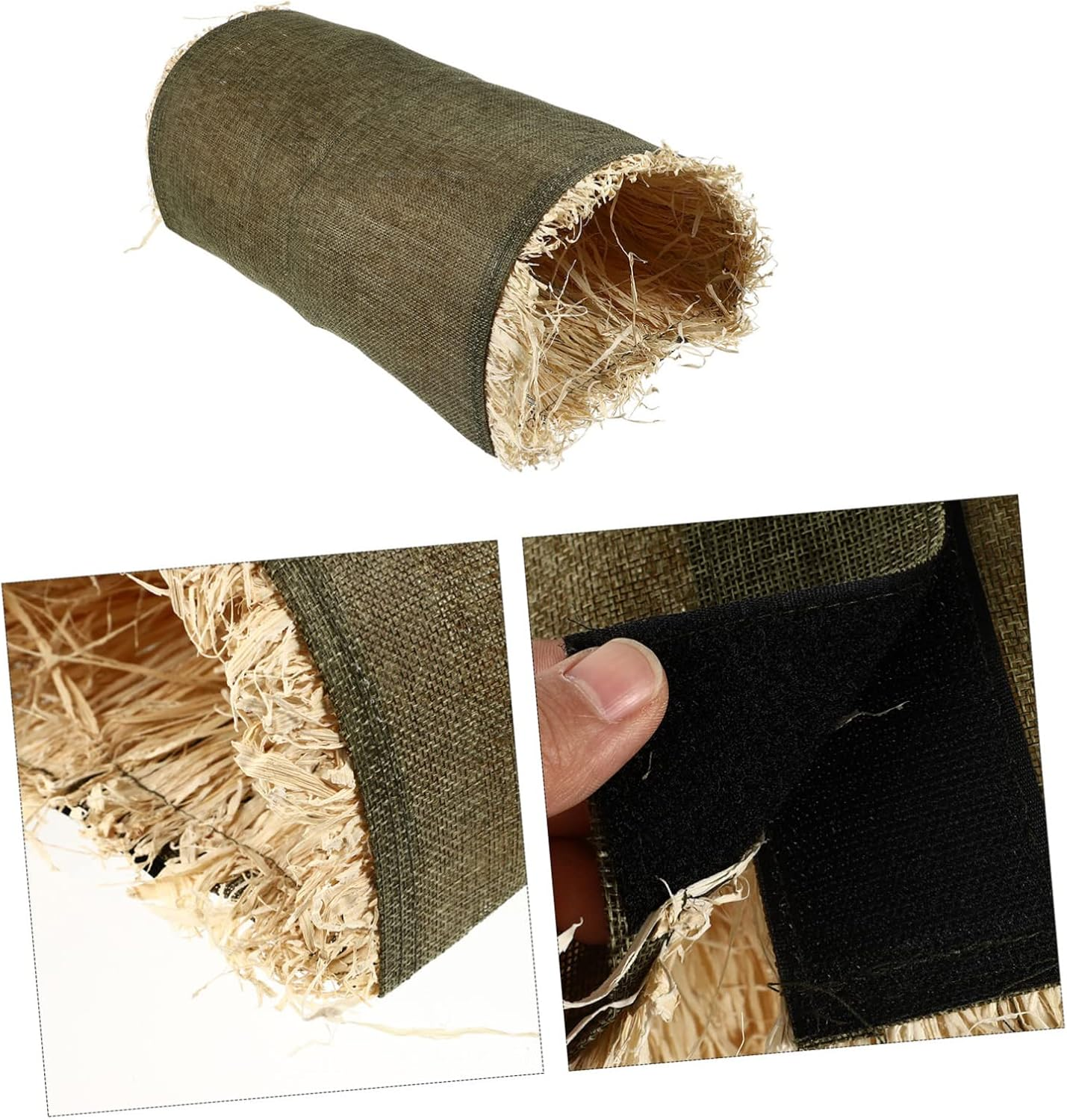 Levemolo Lovely Hamster Tunnel Bunny Nest for Animals Compact Design for Cage Corners Warm and Comfortable Sleeping Space for Guinea Pigs and Dwarf Rabbits image number 1