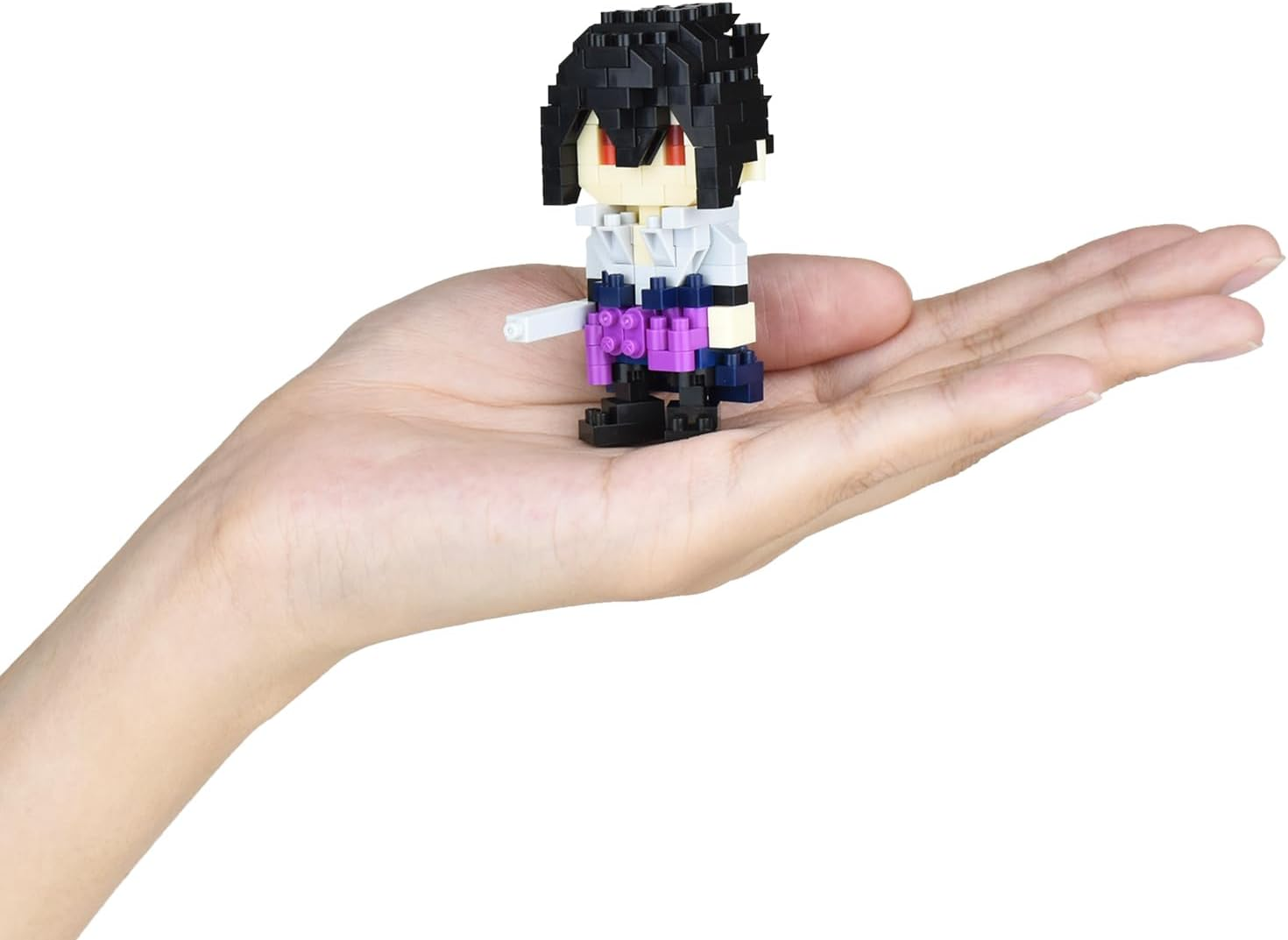 Nanoblock - Naruto Shippuden - Sasuke Uchiha, Nanoblock Character Collection Series (Box of 12) - Frieza image number 5