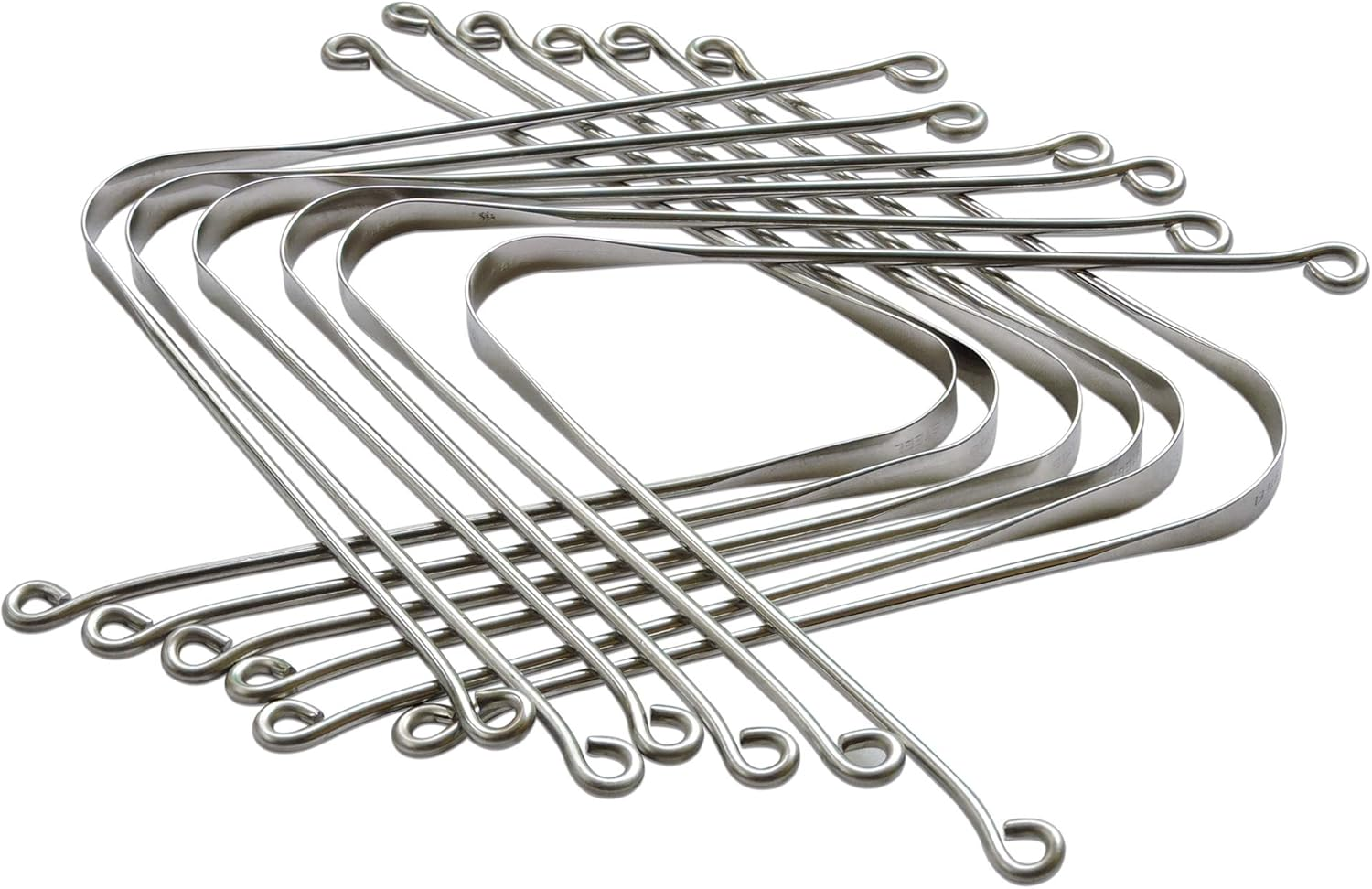 Healthgoodsau - High Grade Stainless Steel Tongue Cleaner Set of 12 image number 1