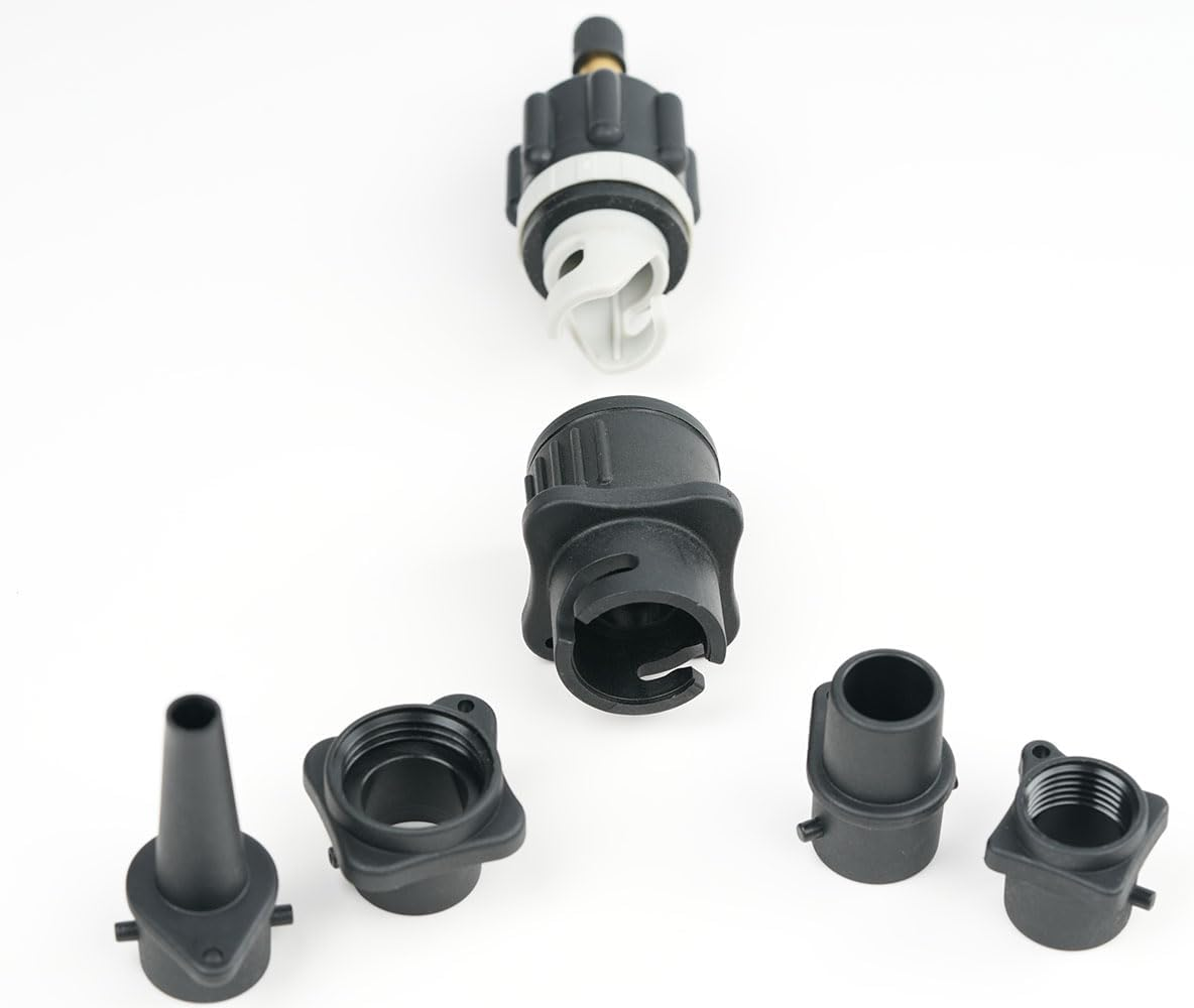 Yavzevlqi Sup Pump Adapter Paddle Board Pump Adapter and Air Pump Adapter Nozzles for Kite/Boston Valve Adapter Standard Conventional Spoke Plate Attachment Multitools Air Pump Nozzles image number 6