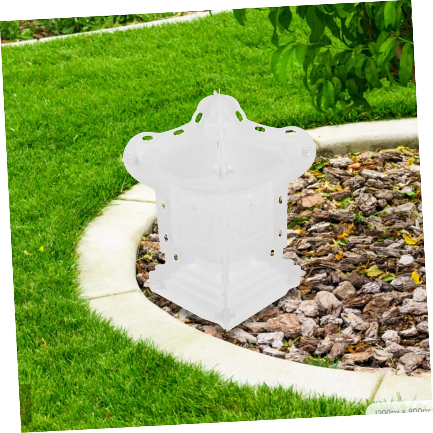 Balustrade Top Ornament Mould Concrete Pavilion Diy Mold Plastic Garden Edge Decor image number 2