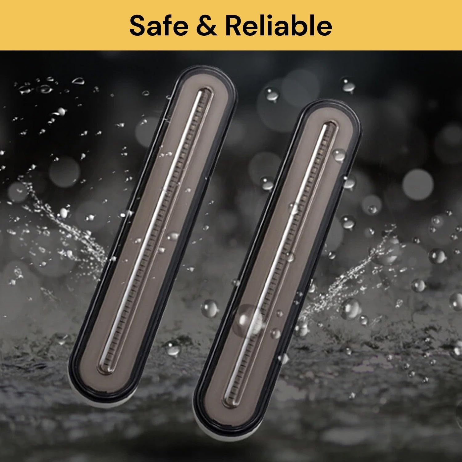 EZONEDEAL Halo Neon 100LED Stop Flowing Turn Signal Brake Rear Tail Light Trailer Truck 2PCS