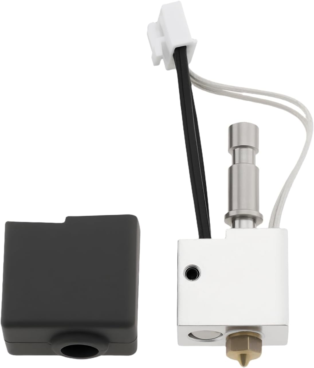 Emagtech 1 Set 3D Printer Accessories Hotend Cobra 0.4Mm Brass Nozzle Hot End Compatible with Kobra S1 Compatible with Cobra S1 47X16X19.5Mm image number 5