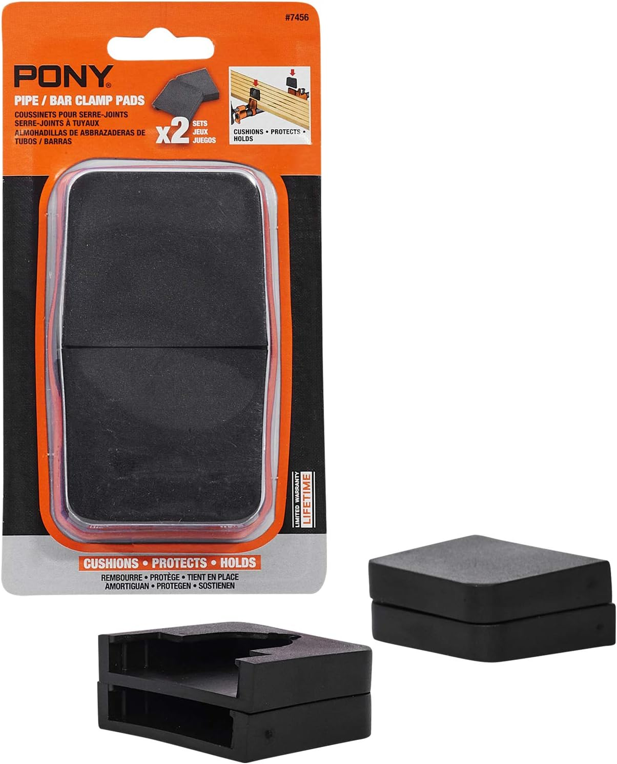 Pony Jorgensen Clamp Pads for Pipe Clamps Non-Slip Work-Protecting image number 4