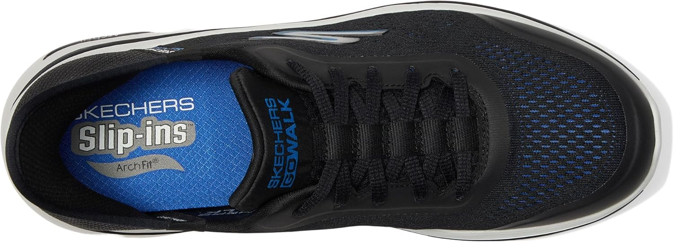 Skechers Men'S Go Walk Arch Fit 2.0 Simplicity 2.5 Trainers, Black, 42.5 EU image number 1
