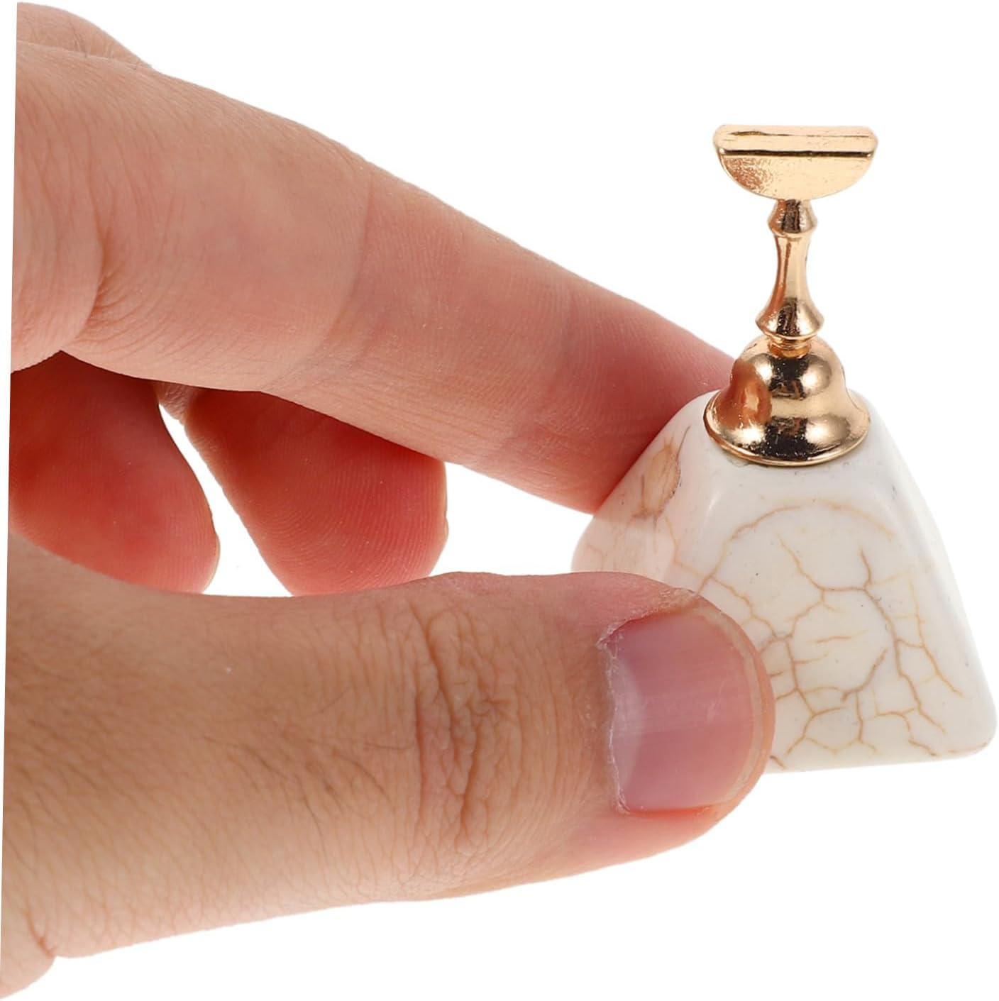 WOONEKY 10Pcs Magnetic Nail Art Practice Stand with Secure Hold for DIY Painting Compatible with Various Tips Portable Salon Display Base for Manicure Training and Nail Art Showcase image number 3