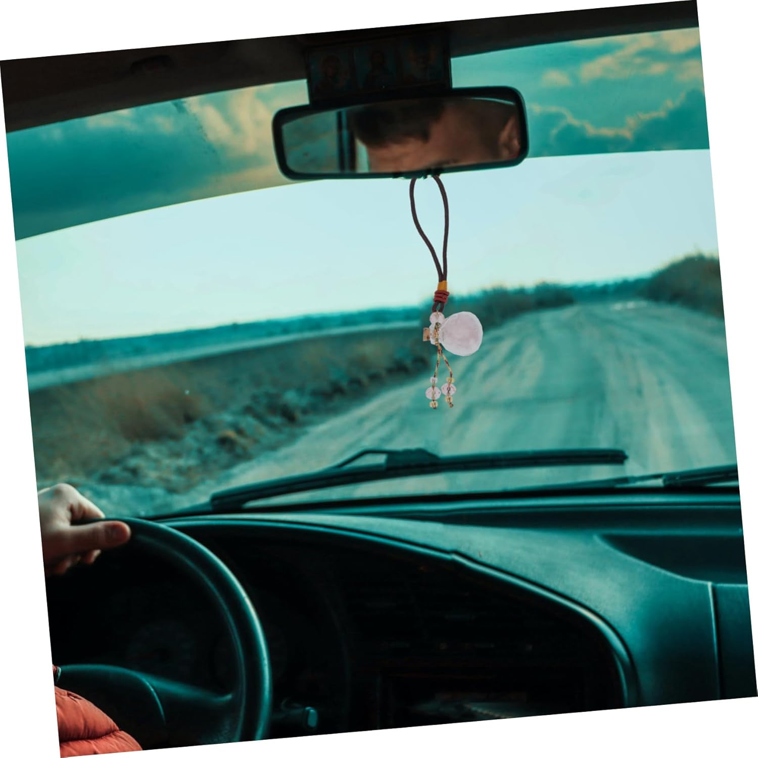 STOBAZA 5Pcs Car Perfume Pendant Car Interior Ornament Unique Hanging Decoration image number 3