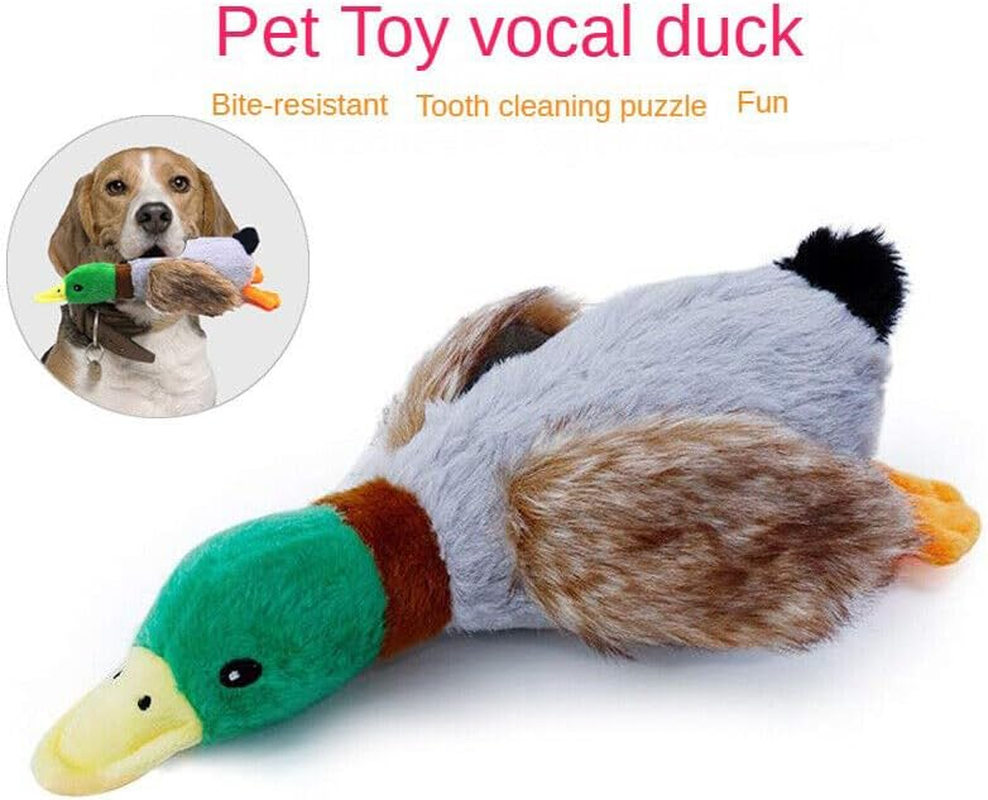 Dog Plush Toy for Puppy, Indestructible Tuffy Dog Squeaky Toys, Funny Stuffed Animals Toys with Cotton Material, Durable Chewing Toys image number 3
