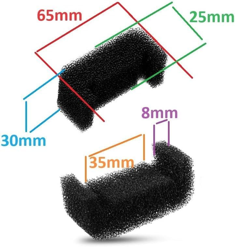 Cyclingcolors 8X Cat Drinking Fountain Sponge Foam Filter Black Cat Fountain Pet Fountain Water Fountain Foam Filter Filter image number 1