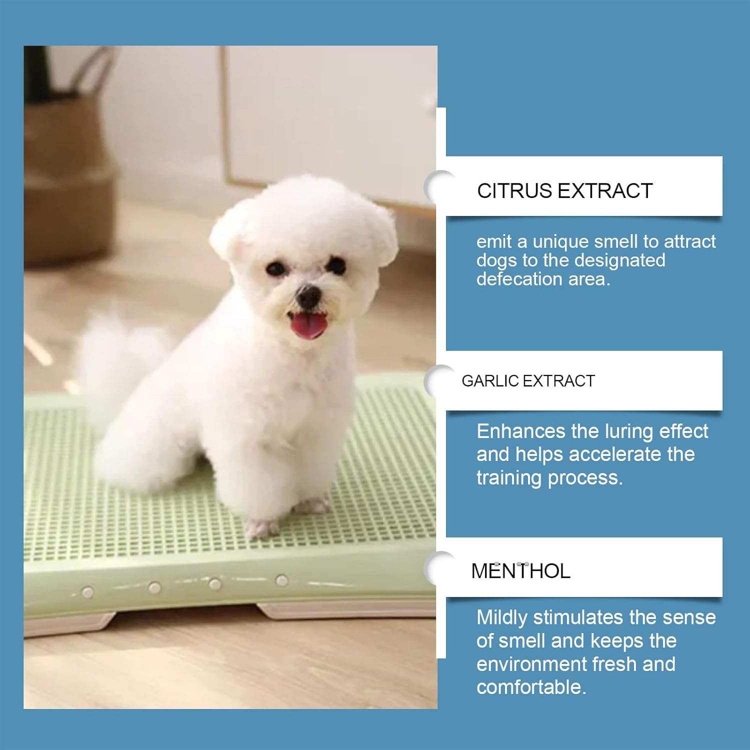 Pet Positioning Spray, Dog Toilet Training Aid, Defecation Inducer for Designated Areas image number 3