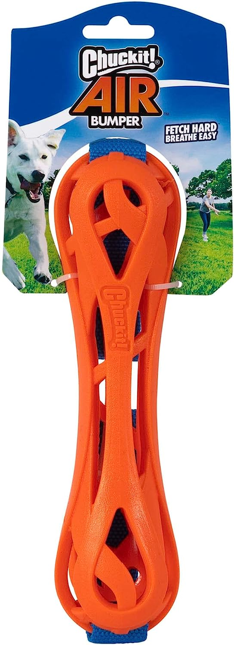 Chuckit Air Fetch Bumper Dog Toy, Orange image number 1