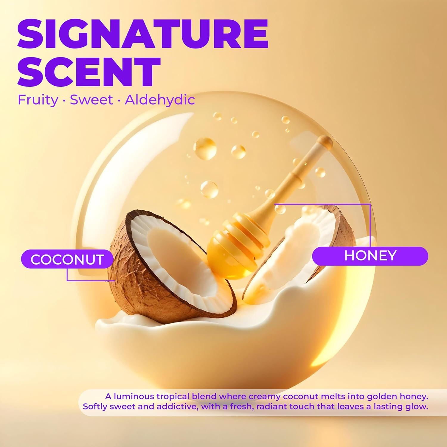 Naissant Shampoo Coconut - Coco, 10.1 Fluid Ounce (300Ml) image number 3