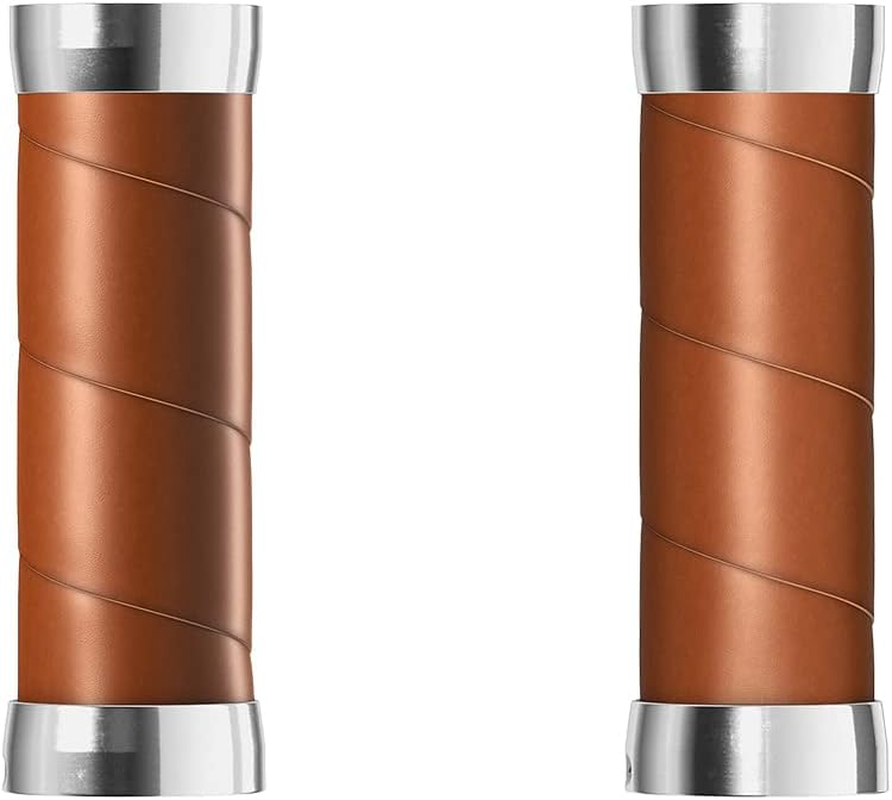 Brooks England Slender Leather Grips