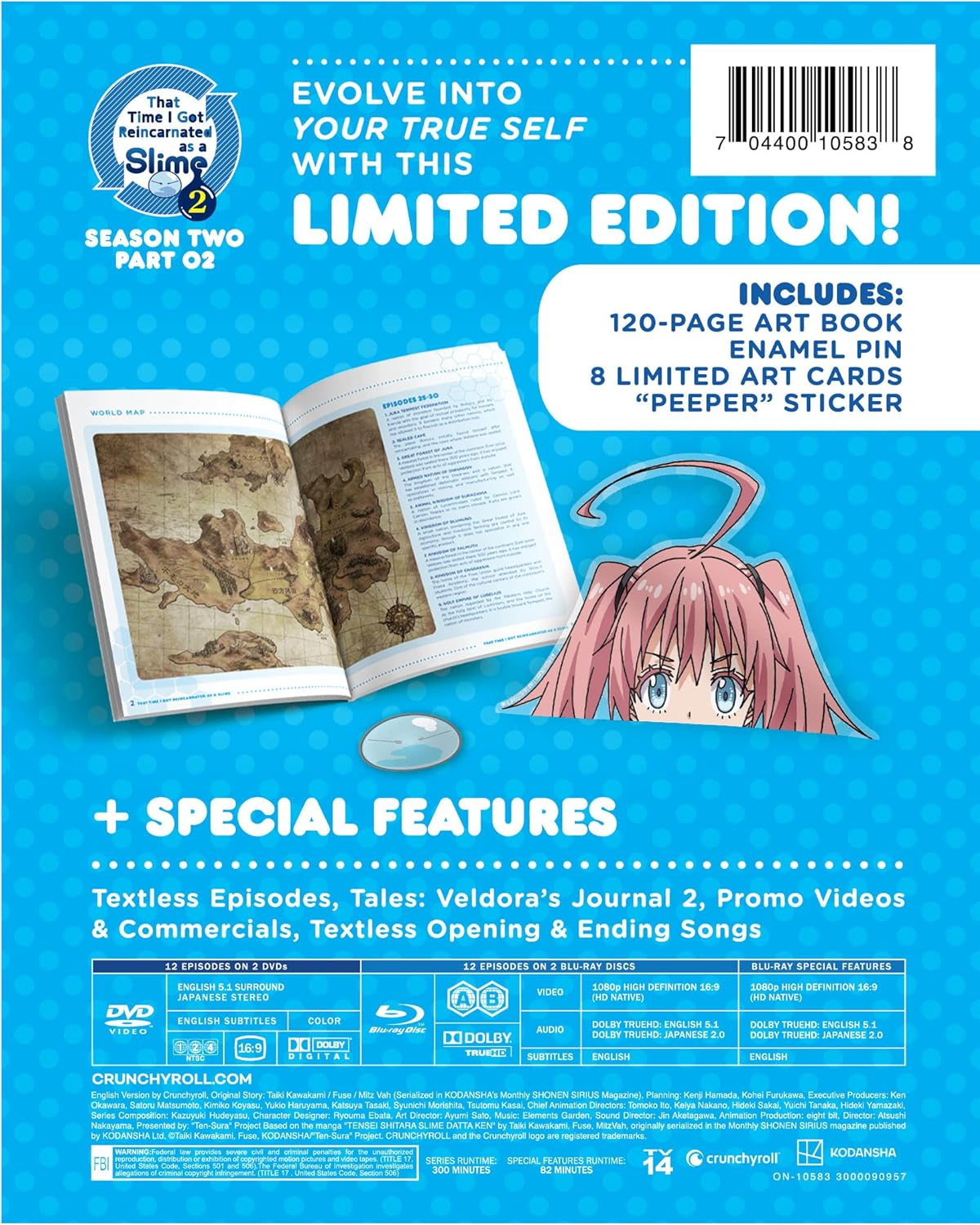 That Time I Got Reincarnated as a Slime - Season 2 Part 2 Dvd/Blu-Ray Combo (Limited Edition) image number 3