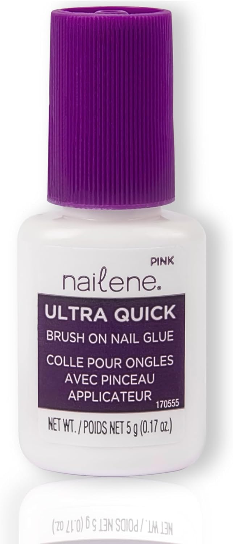 Nailene Ultra Quick 5G Brush on Glue Pink image number 1