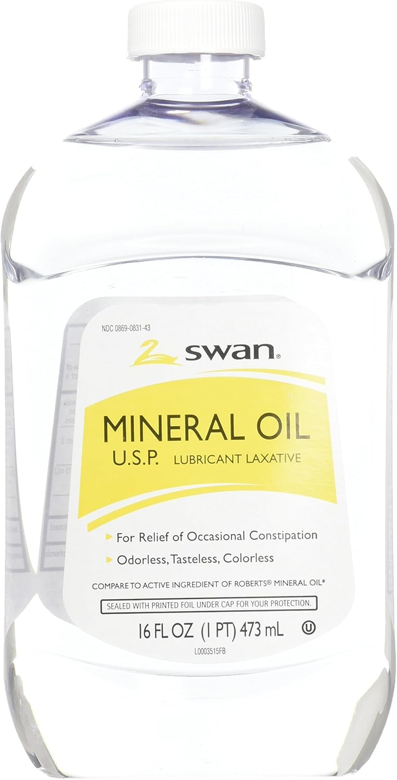Swan Mineral Oil 16 Oz image number 3