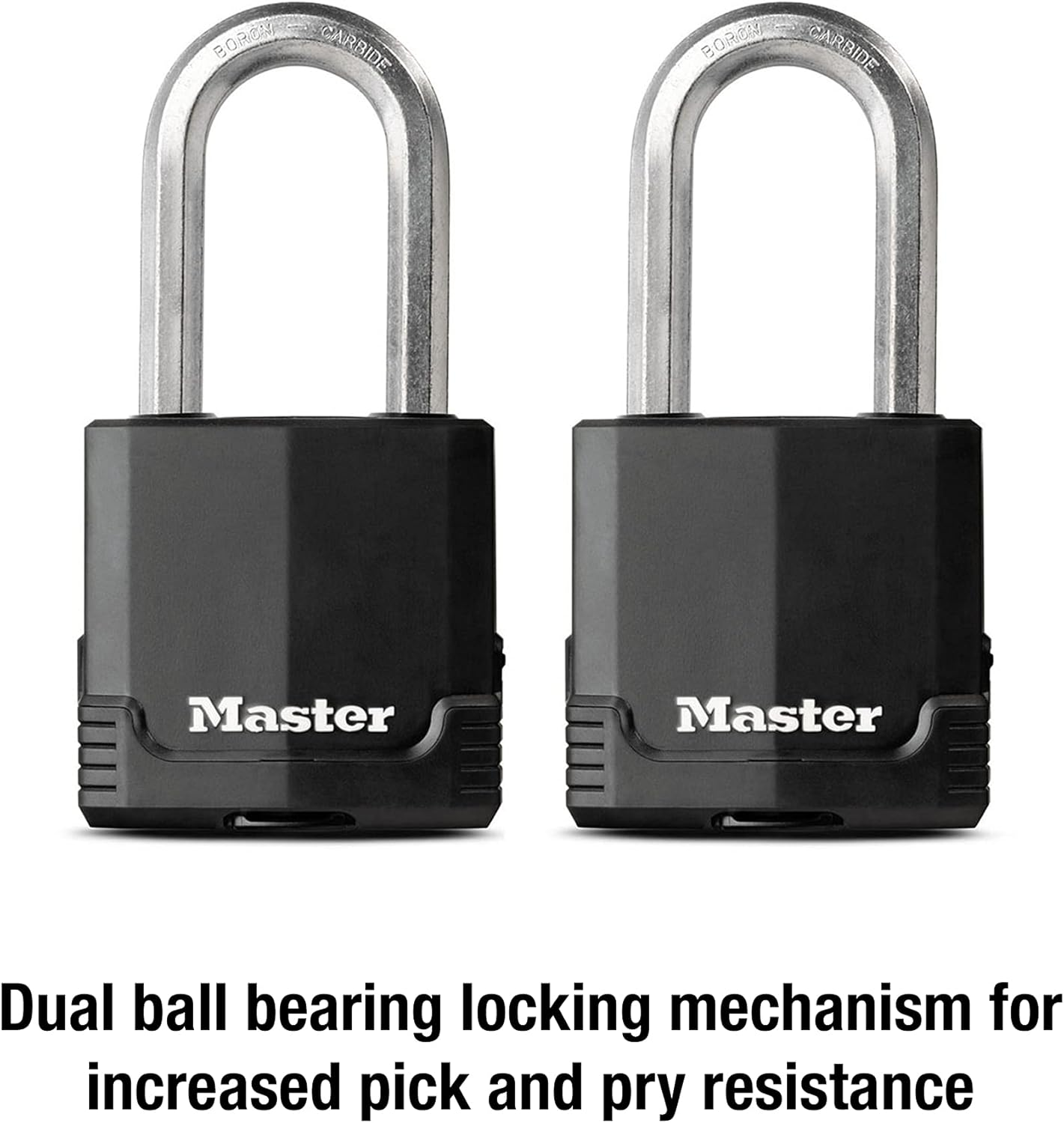 Master Lock M515XKADLHCCSEN Magnum Laminated Covered Padlock 2-1/8 Wide Steel 3/8 Diameter, 2-Inch Shackle Clearance, M515XTLHCCSEN image number 1
