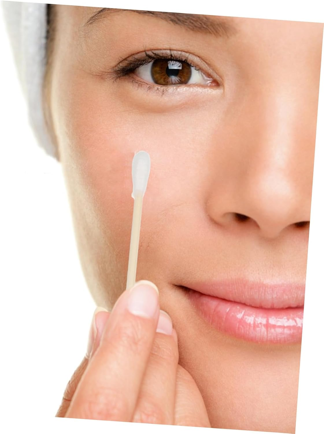 100Pcs Cotton Swabs Makeup Removal Soft Bamboo Stick Tips for Eye Tattoo Keyboard Cleaning Gauze Swabs for Cotton Distribution image number 6