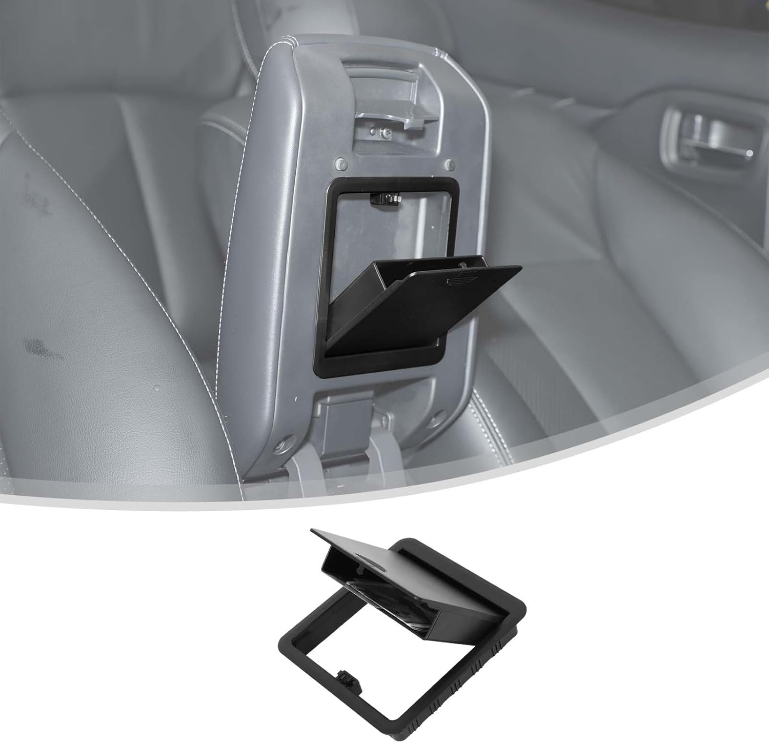 Armrest Hidden Storage Box Compatible with Mitsubishi Triton / L200 Accessories | ABS Plastic Center Console Privacy Organizer | 1PC (For Triton 2019-2023)